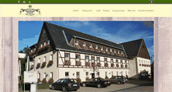 Desktop Screenshot of gasthof-zum-fuerstenthal.de